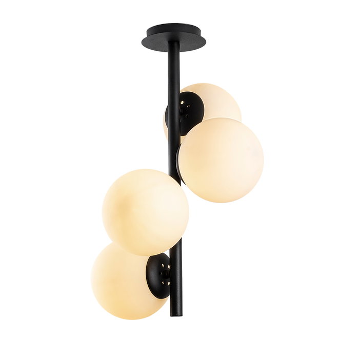 Opviq Lámpara de araña industrial Faze-NT-139 en Negro Opviq Lámpara de araña industrial Faze-NT-139 en Negro